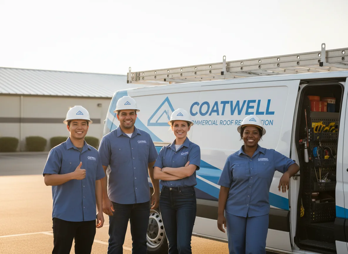 Commercial roof coating company in Lopez, PA